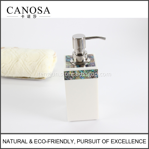 Star Hotel Hand Soap Dispenser with Paua Shell